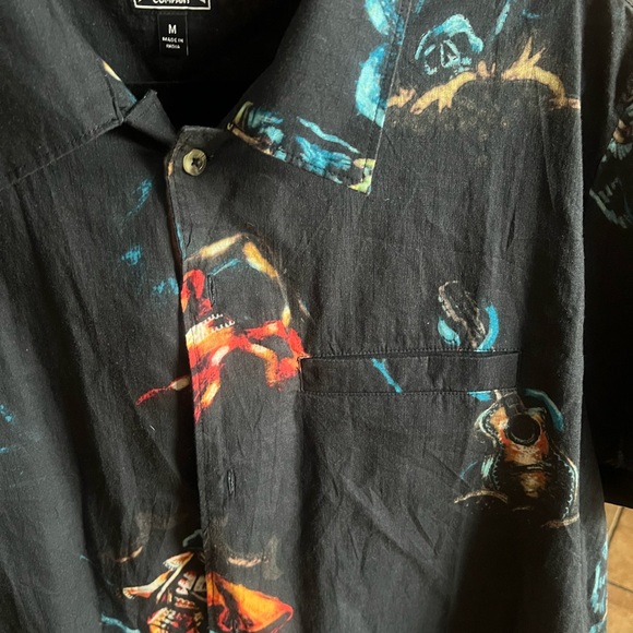 Mens LoserMachine Graphic Button down - Picture 3 of 4